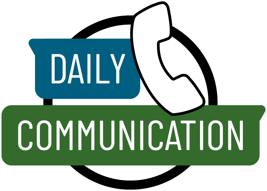 Daily communication guarantee